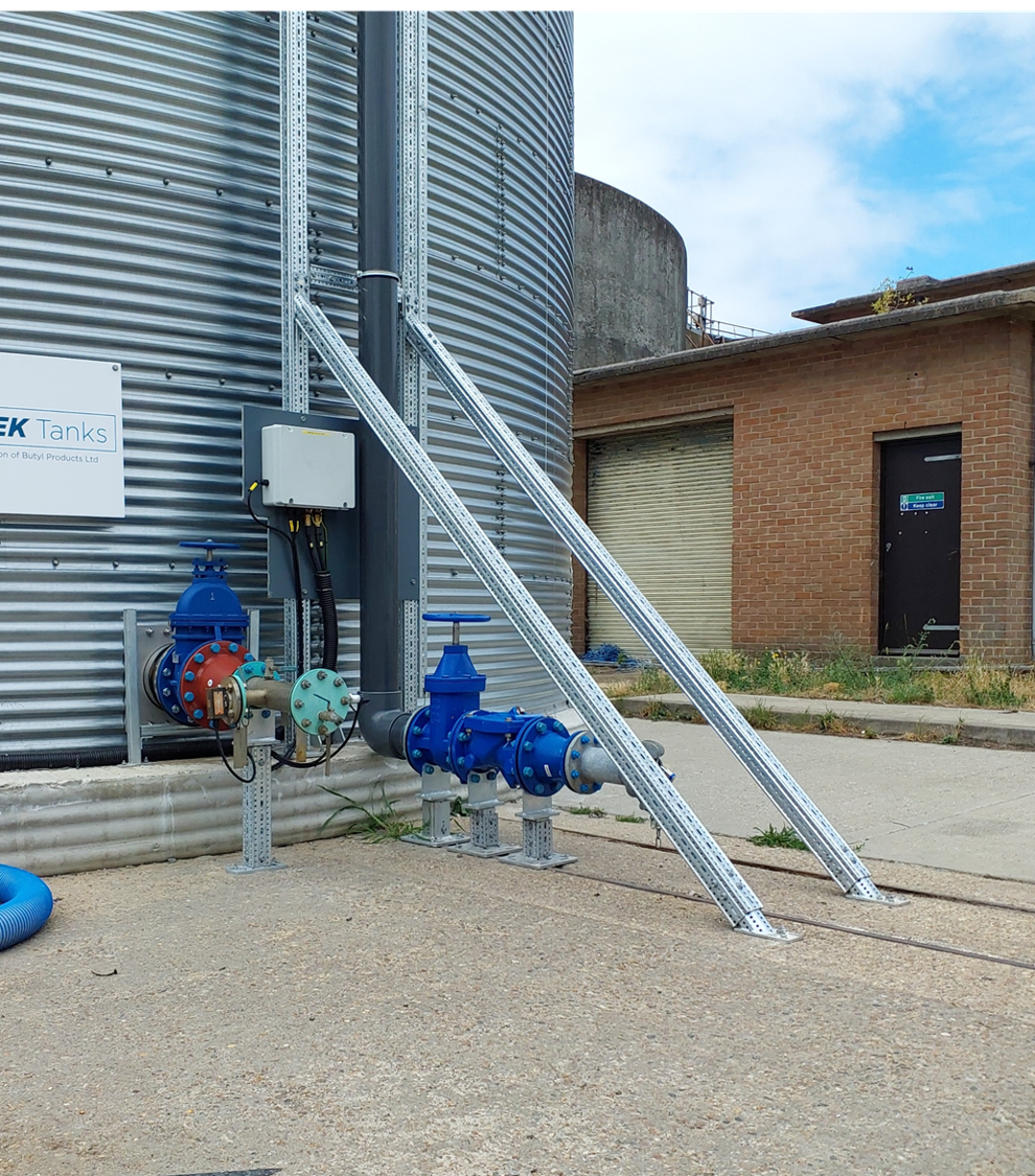 Anglian Water Basildon WWT – Wastewater storage tank